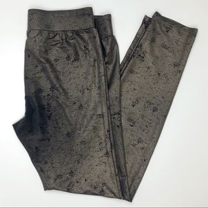 GUESS | Brass/Black Colored Dressy Leggings